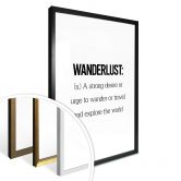 Poster Wanderlust 
