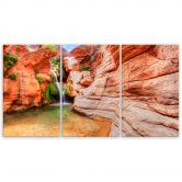 Leinwandbild 3-teilig, Grand Canyon Landschaftsbild 