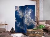 Paravent, Raumteiler freistehend, Trennwand - Starry Clouds and Gentle Light Over a Corner of the Sky 