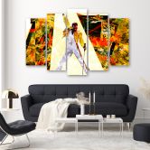 Leinwandbild 5 teilig, Freddie Mercury 