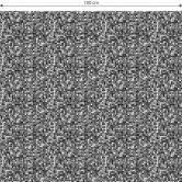 Möbelfolie, Dekofolie - abwischbar - Mosaik Schwarz-Weiß 