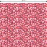 Möbelfolie, Dekofolie - abwischbar - Rotes Mosaik 02 