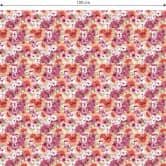 Møbelfolie, dekorativ folie - tørres af - vintage blomster 02 