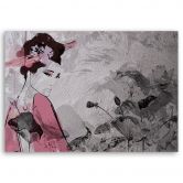 Leinwandbild, Japanische Geisha 
