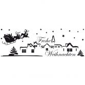 Wandtattoo Weihnachtslandschaft 1 