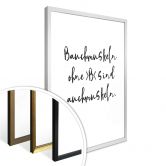 Poster - Bauchmuskeln ohne B 