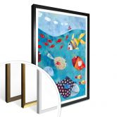 Poster Blanz - Fische im Meer 