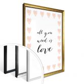 Poster Confetti & Cream - All you need is love 