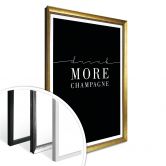Poster Drink more Champagne 