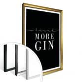 Poster Drink more Gin 