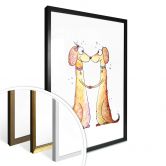 Poster Hagenmeyer - Verliefde Teckel 