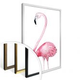 Poster Kvilis - Pink Flamingo 01 