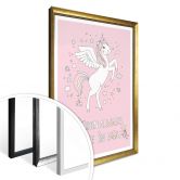 Poster Kvilis - Unicorn always believe in you - Einhorn mit Flügeln 