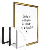 Poster - Le charme d'une maison 