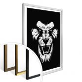 Poster Lion's Face 