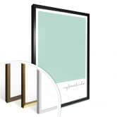 Poster My favourite colour - mint 