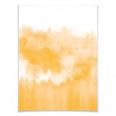 Poster Nouveauprints - Watercolour Brush Strokes (gelb) 