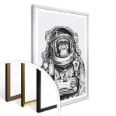 Poster Singe astronaute 