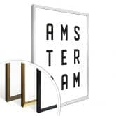 Poster - Typographie Amsterdam 