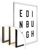 Poster - Typographie Edinburgh 