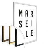 Poster – Typografie Marseille 
