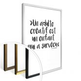 Poster -Un adulte créatif 