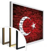 Poster Türkische Flagge 