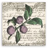 Canvasbillede, vintage blomme 