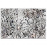 Tableau sur Toile en 3 parties Mosaïque Jungle 