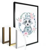 Poster Kvilis - Waschbär 01 