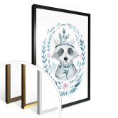 Poster Kvilis - Raccoon 02 