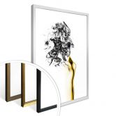 Poster Marini - Gold und Silber 02 