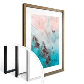 Poster Der Blick von oben: Fließender Übergang 
