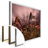 Poster Majkut - Travail de chantier 