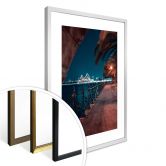 Poster Sydney bei Nacht - Die Promenade 