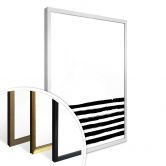 Poster Black lines 