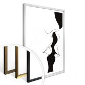 Poster Nordic Creators - White Kiss 