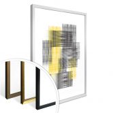 Poster Nordic Creators - Yellow grid 