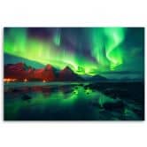Leinwandbild, Polarlicht Natur 