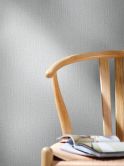 Vliestapete mit feinen Linien und leichter Struktur grau Uni 