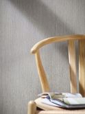 Vliestapete mit feinen Linien und leichter Struktur grau, beige Uni 