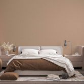 Vliestapete mit leicht strukturiertem Uni beige Uni 