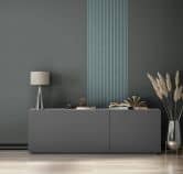 Vliestapete Blau Streifen für Wohnzimmer Schlafzimmer Büro marburg Tapete 
