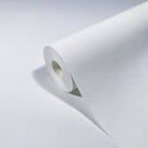 Non-woven wallpaper textured plain modern in white  