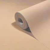 Non-woven wallpaper textured plain modern matt in orange  