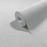 Vliestapete Textil, Struktur Uni Modern matt in Grau 