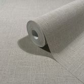 Vliestapete Textil, Struktur Uni Modern matt in Braun 