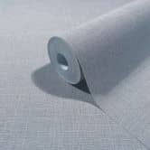 Vliestapete Textil, Struktur Uni Modern matt in Grau 