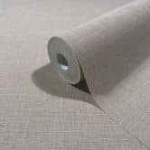 Vliestapete Textil, Struktur Uni Modern matt in Braun 