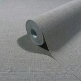 Vliestapete Textil, Struktur Uni Modern matt in Grau Braun 